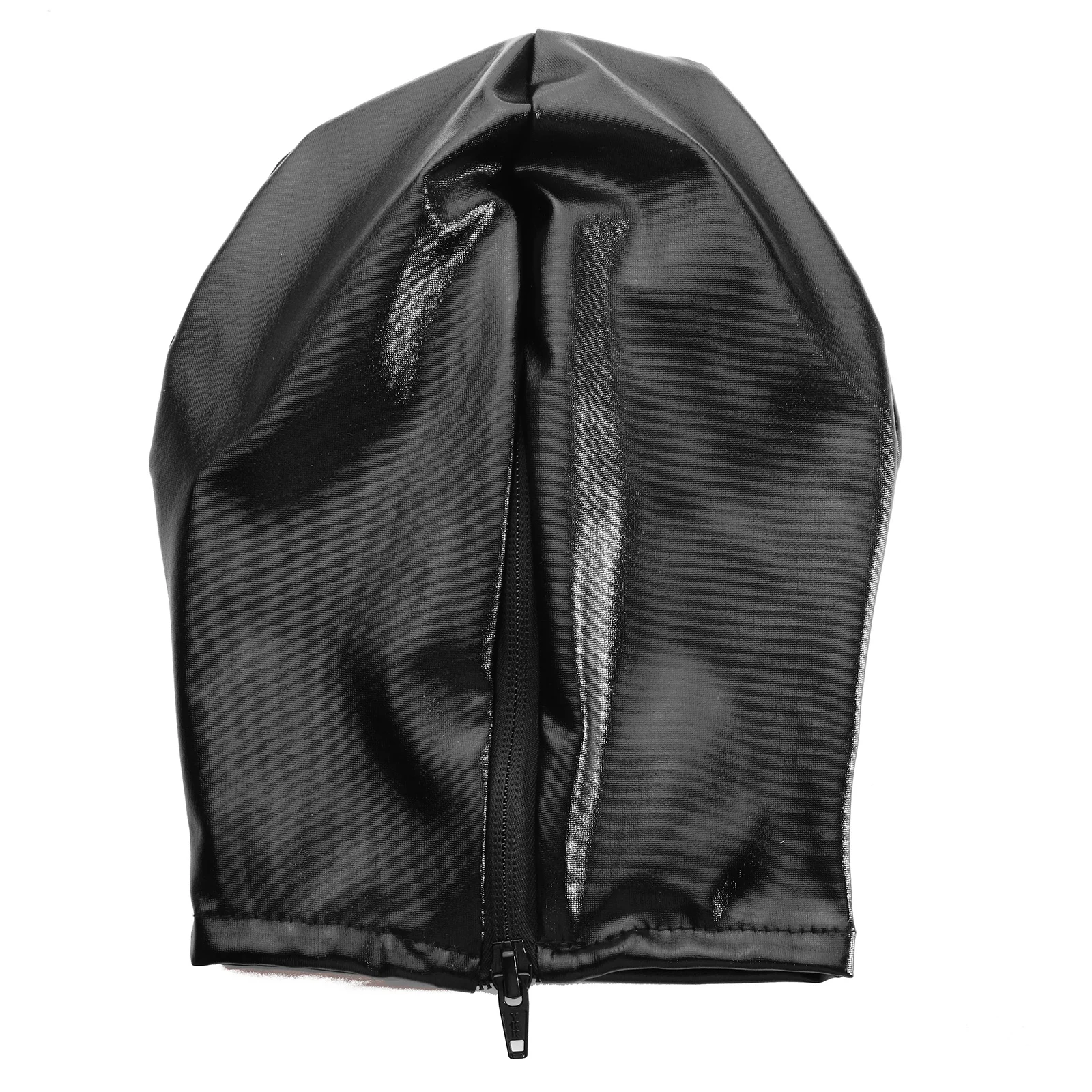 Unisex Latex Face Mask Bronzing Cloth Head Cover Couples Womens Mens Face Mask Hood for Halloween Themed Party Role Play Costume