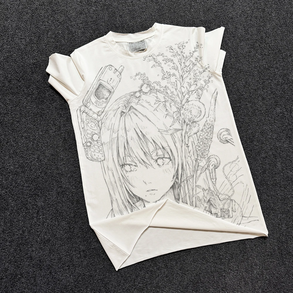  Style Slim Fit Basic Short Sleeve T-Shirt Subcultural Draft Wind Design Sensation Wang Studio 2026 Summer Collection