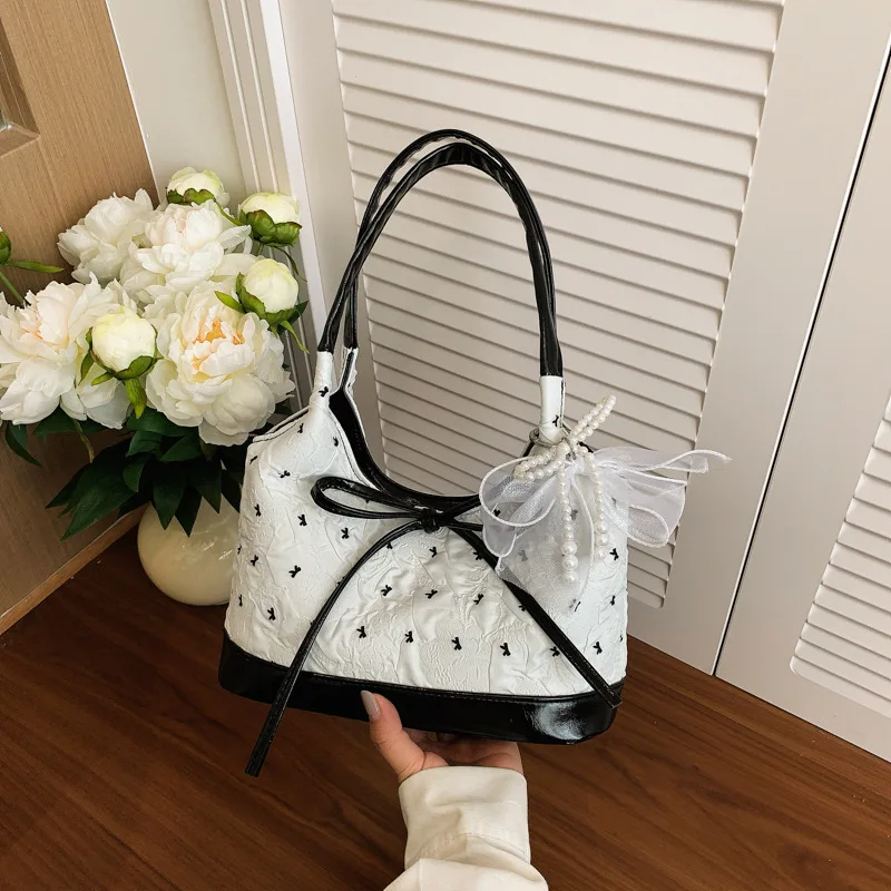 bolsas-de-ombro-com-design-de-patchwork-e-laco-para-mulheres-bolsa-tote-versatil-de-grande-capacidade-bolsa-de-mao-estilo-ballet-para-meninas