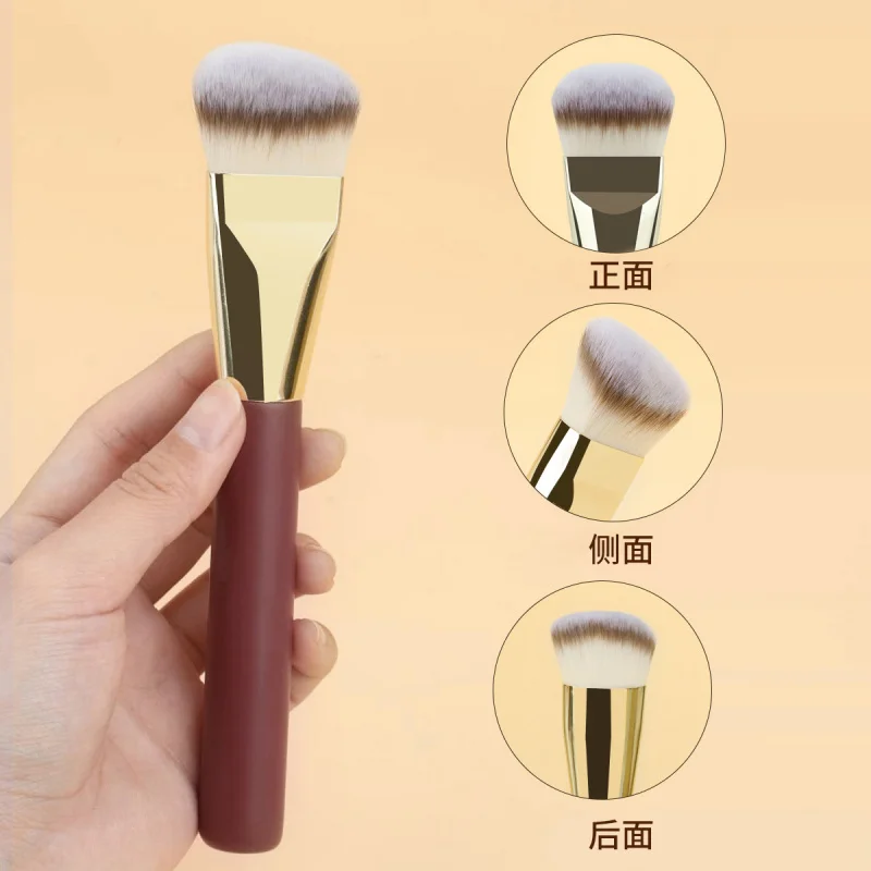 Capa círculos escuros macio sem escova marcas em pó profissional losango dedo barriga fundação corretivo sombra de olho ferramentas beleza ma