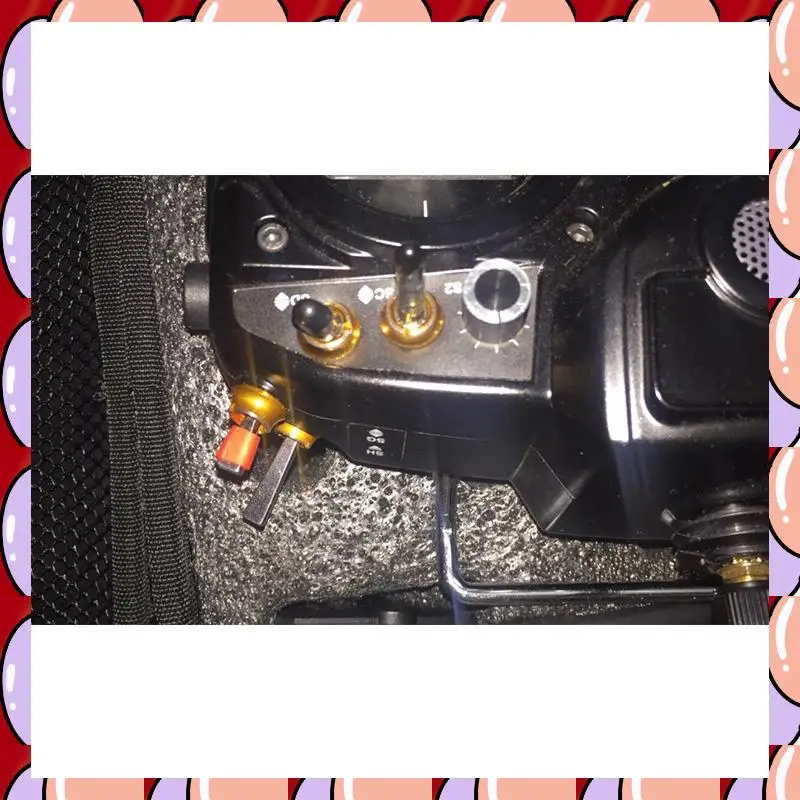 A72Z 2 Set Radio Transmitter Switch Fixed Nut & Installation Spanner For Radiolink Futaba JR Frsky Remote Controller T8FG T14SG