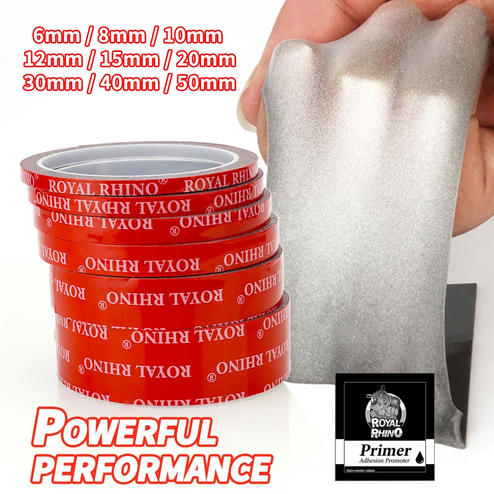 Strong Car Special Double Sided Tape Heavy Duty Acrylic Foam Adhesive DIY Sticker for Auto Rear Spoiler Household Accessories