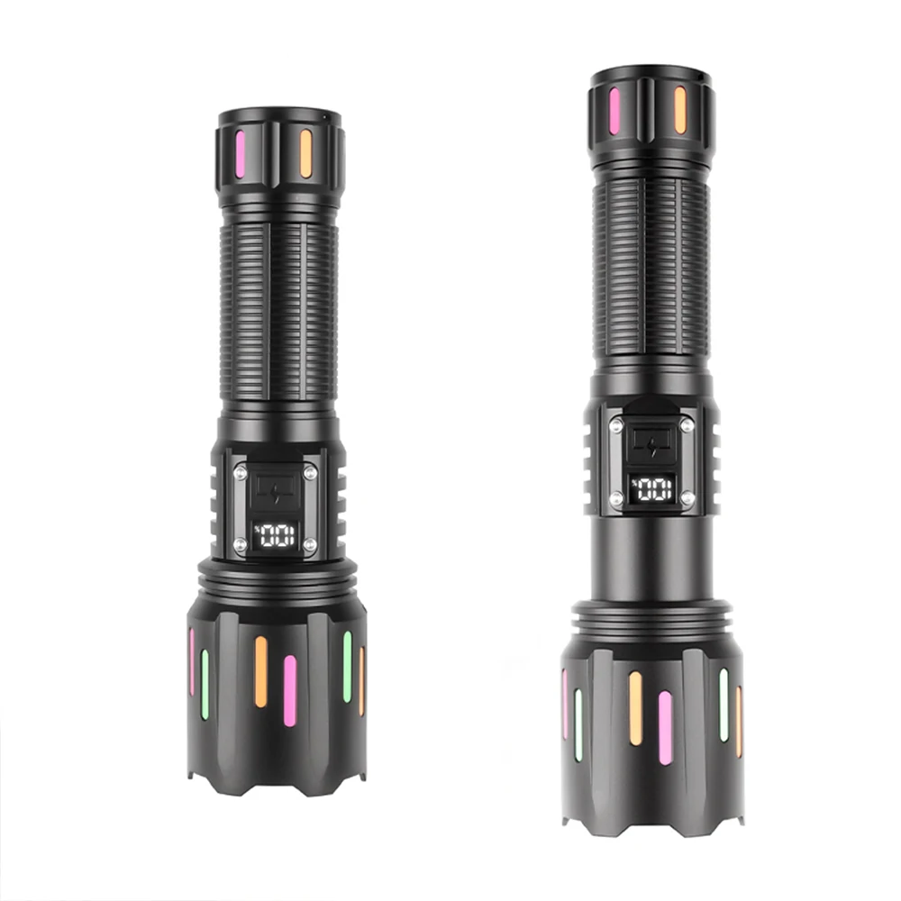 

Amanfire 1890 Flashlight Ultra Bright Telescopic Zoom Torch 1200LM 30W LED Light Fluorescent Strip