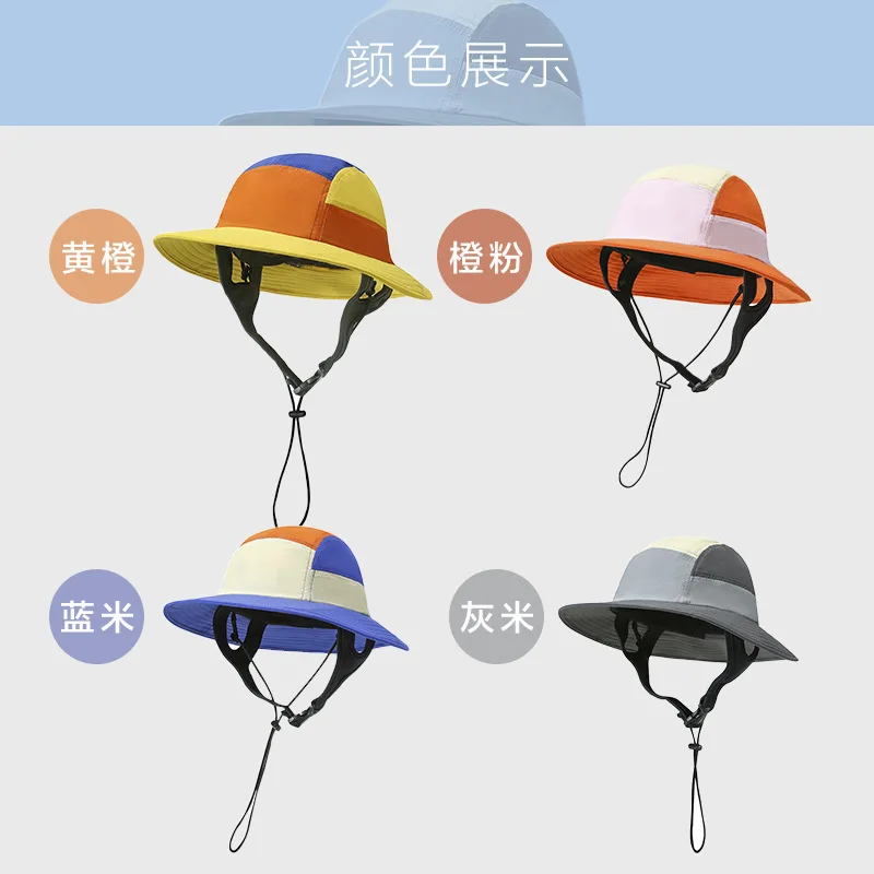 Colourful Surfing Hat Summer Sunshade UPF50 + Cap Men Women Beach Splash Water Fisherman Hat Seaside Sun Hats Golf Hat