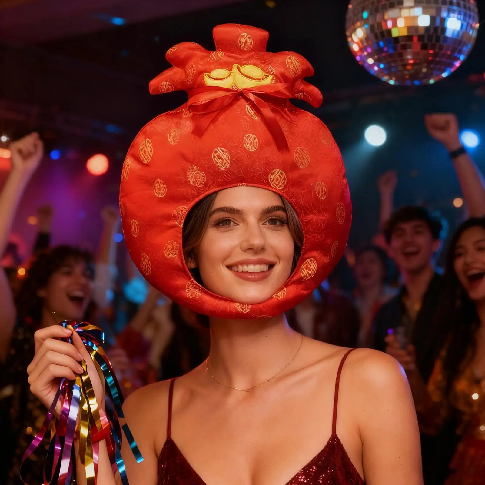 

Party Hats Soft Head Cover Luck Role-Play Headpiece Photo Prop Hat For Stage Celebrations Events Party Holiday Halloween