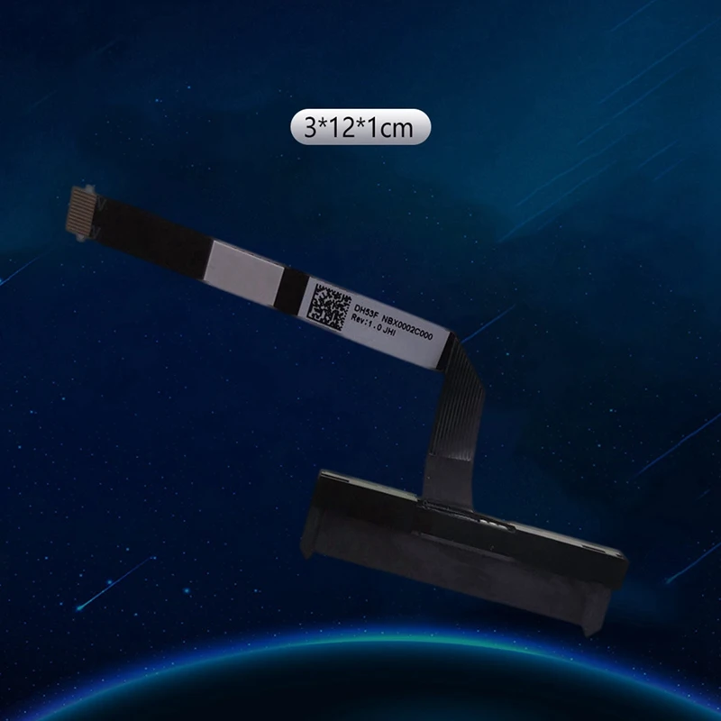 2X SSD SATA القرص الصلب كابل HDD موصل لشركة أيسر أسباير AN715-51 AN515-54 AN515-53 AN515-52 DH53F NBX0002CN00 (12 سنتيمتر)