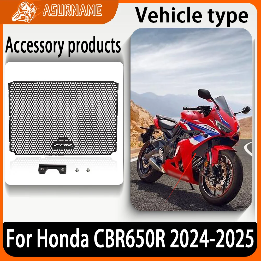 

2025 New For Honda CBR650R CBR 650R 2024- Motorcycle Accessories Radiator Guard Protection Grille Cover