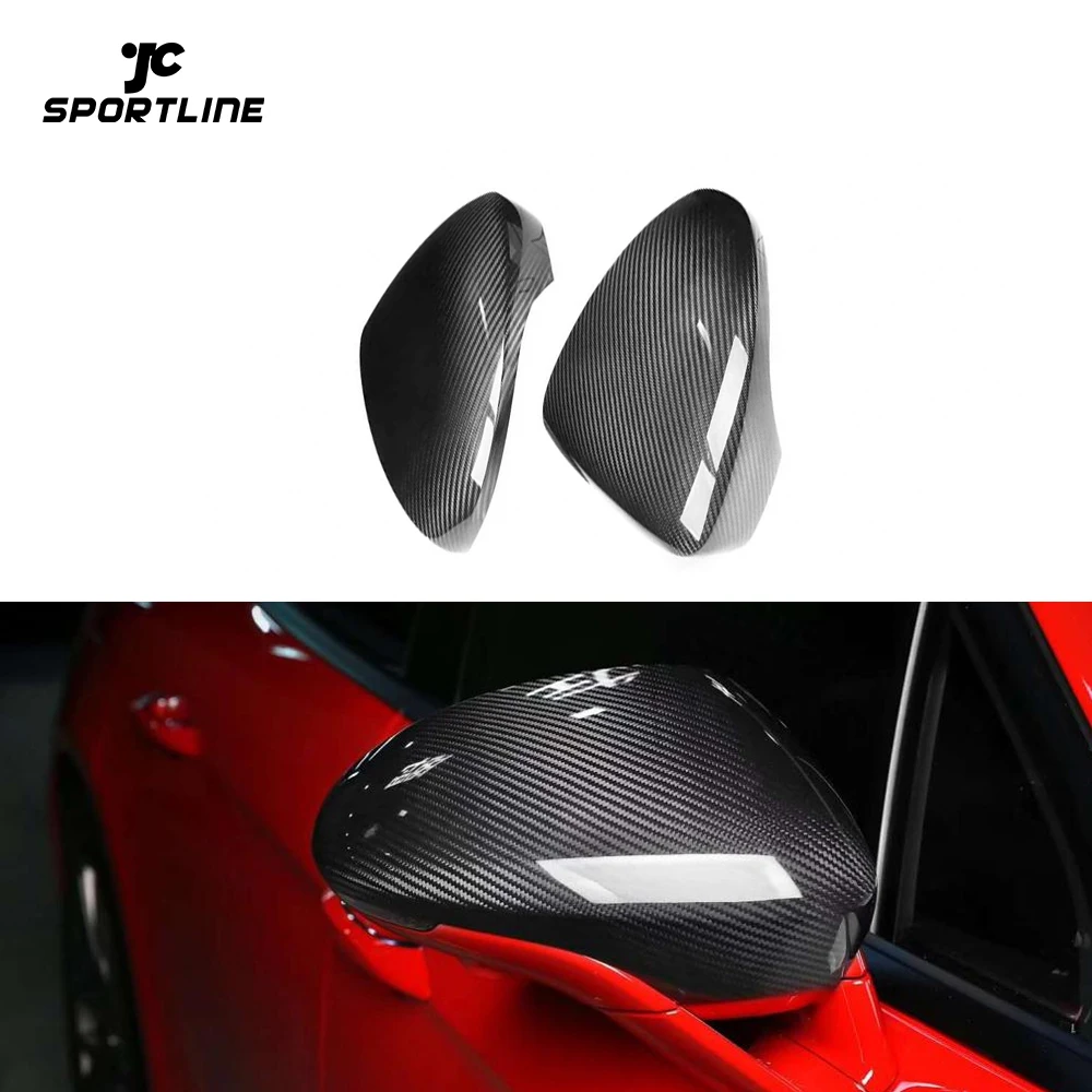

Carbon Fiber Mirror Covers For Porsche Panamera 971 GTS Sport Turbo Hatchback 4-Door 17-19