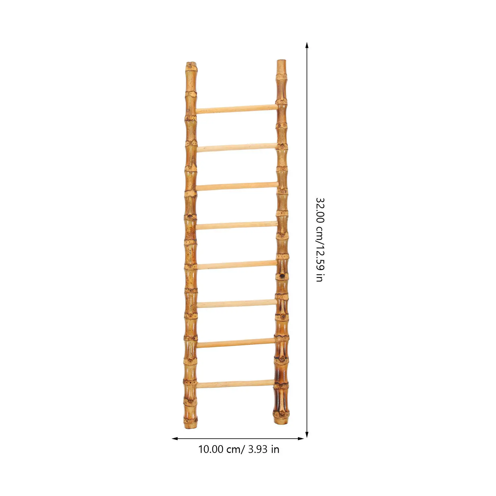 1Pcs Sushi Platter Bamboo Ladder Decoration Compact Photo Prop Realistic Bamboo Ladder for Table Display Photo Props