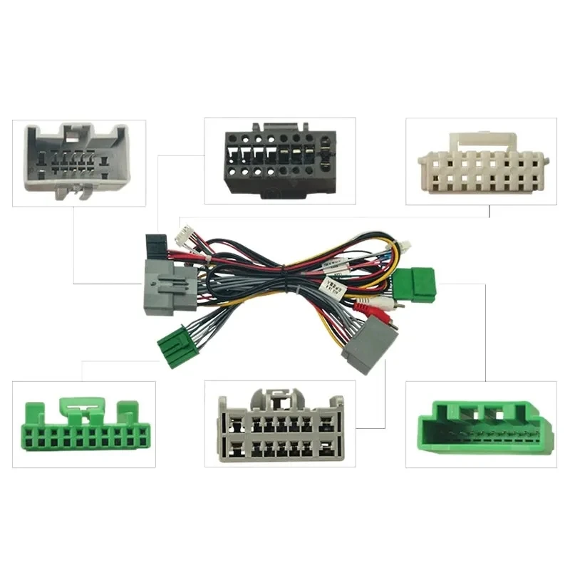 

Car Audio Radio Power Cable Adapter with Canbus for Volvo XC90 2008 2009 2010 2011 2012 2013 16PIN Wiring Harness Connector