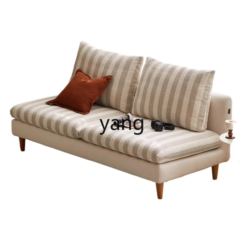 

HRC fabric sofa living room cotton and linen sofa household small apartment double