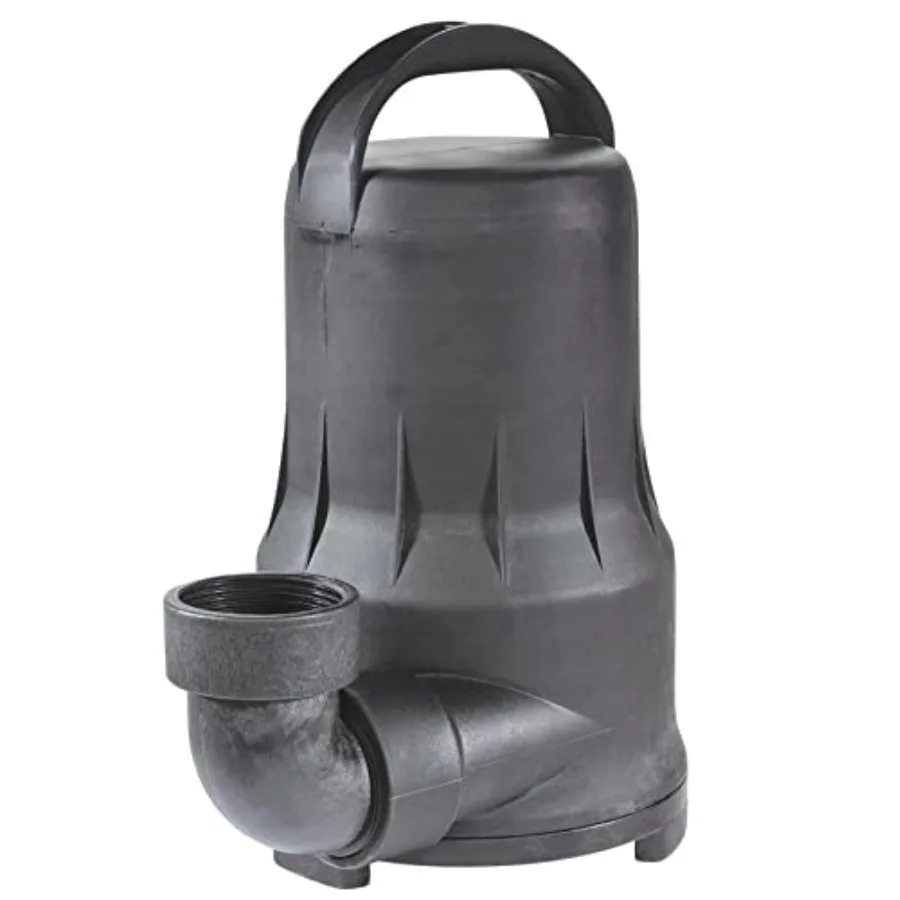 

Погружной насос PWM3900 115 В, 3240 GPH, с мокрым ротором, для водопадов, ручьев и прудов, с кабелем 20 футов, черный, 517251