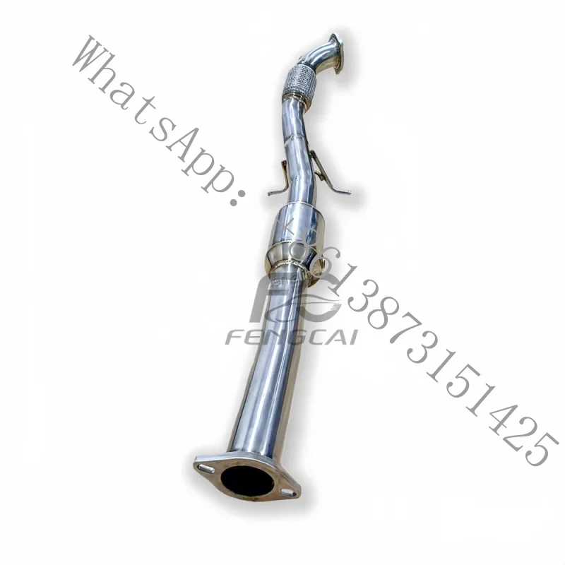 

High-flow header downpipe V40 2.0 2012-2019 automotive performance exhaust pipes power upgrade