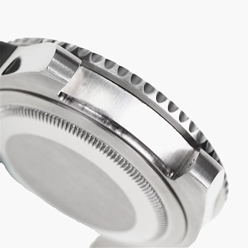 New 40mm Diving Sapphire Crystal 316l Steel With Ceramic Bezel Insert Watch Case For Nh35 Nh36 Nh34 Automatic Movement Mod Parts