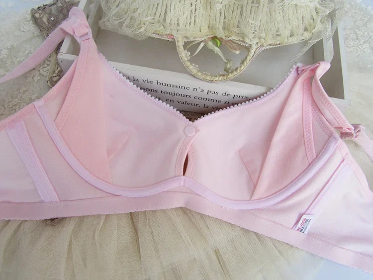 B C D 컵 임산부 수유 브라, 모유 수유 브라, 임산부 모유 수유 의류, 면 푸시 업 속옷