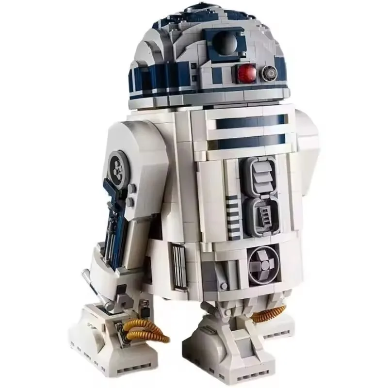 MINISO R2D2 روبوت اللبنات الفضاء الاتحاد أرقام MOC نموذج 2314 قطعة الطوب اللعب عيد الميلاد هدية عيد ميلاد للكبار #3