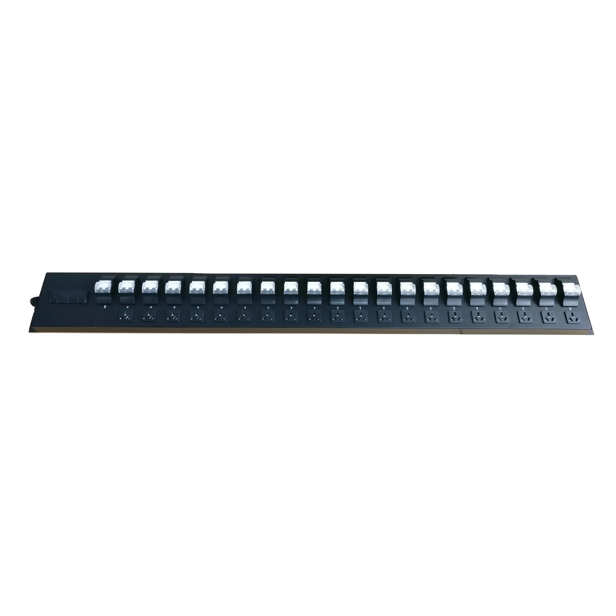 

High Quality 20-Way 240V 32A Metal Distribution Box DC PDU with Individual Circuit Breaker ISO CE CCC Certified