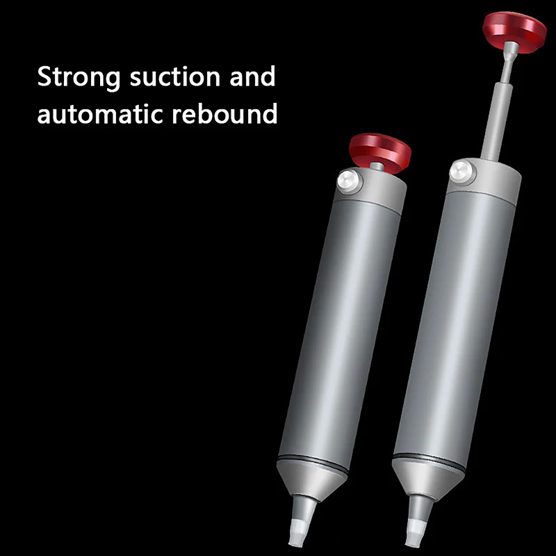 

1Pc Aluminum Alloy Powerful Desoldering Pump Picker Suction Tin Soldering Pen Removal Vacuum Solder Iron Welding Repair Tool‘