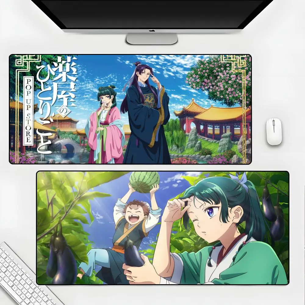 

Apothecary Diaries Mouse Pad Rubber Mat Laptop Xxl Mousepad Notebook Gamer Computer Table Gaming Accessories