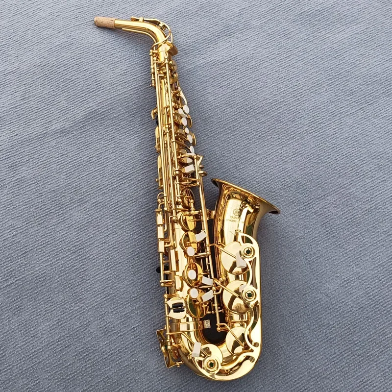 

Made in Japan YAS-275 Professional Alto Drop E Saxophone Gold Alto Saxophone with Band Mouth Piece Reed Aglet More Package mail