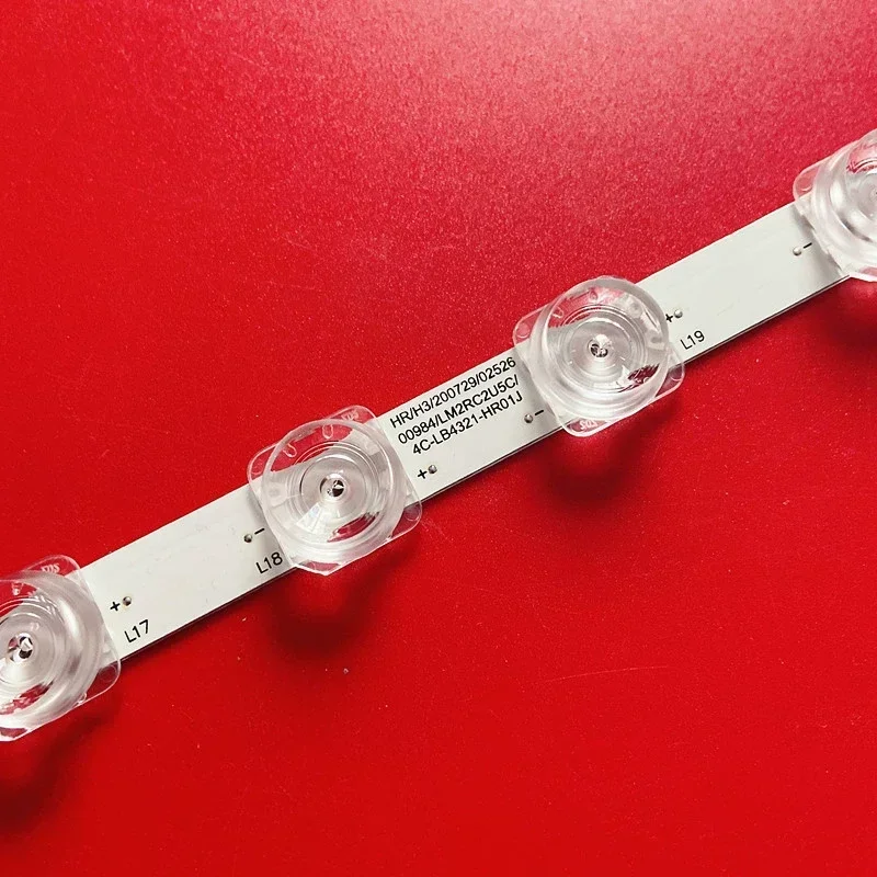 

LED backlight strip for 43S431 43S435 43P616 43M8F 43V6F 43S425LAAA 43S425LABA 43S425LBAA 43S425LDAA 43S425TDAA 43S425VDBA