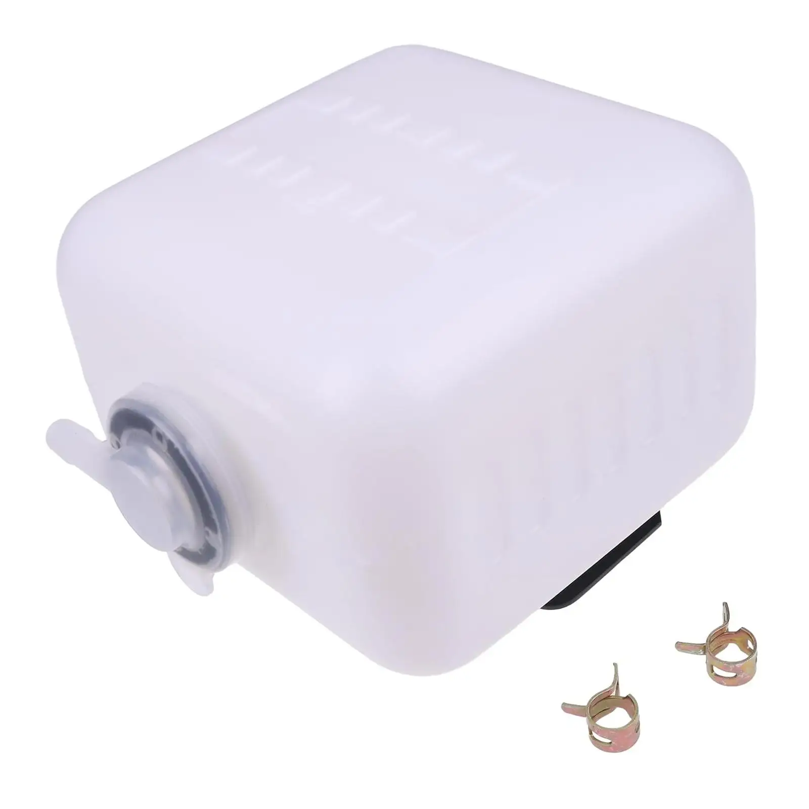 Coolant Storage Tank Robust Overflow Reservoir with Stand for Excavator Easy Installation