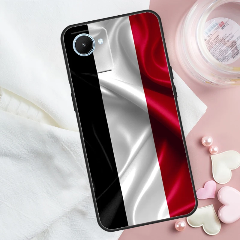 علم اليمن معطف الأسلحة ل Realme GT 7 Pro GT 5 6 6T C67 C61 C55 C53 C51 C21Y C25S C75 10 11 12 13 14 Pro Plus Case #4