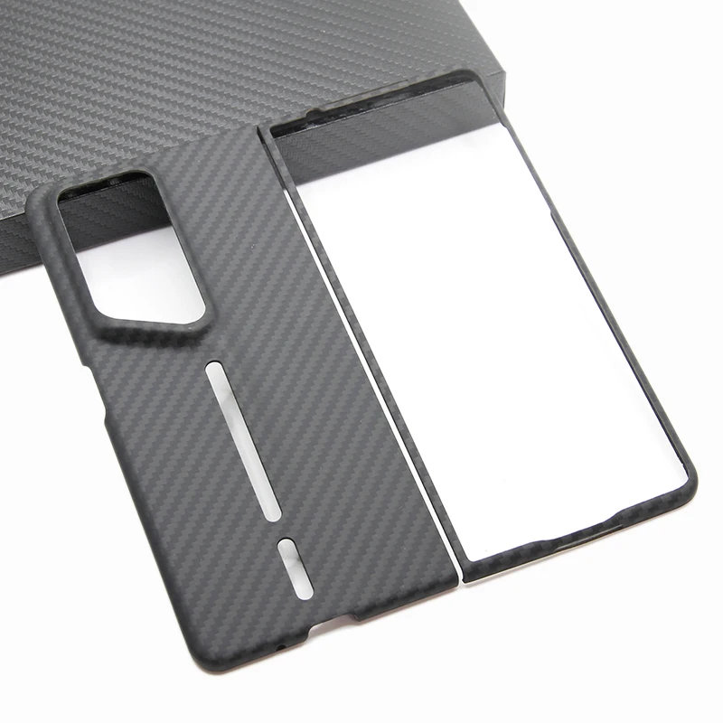 

ZXKE Carbon Case For HONOR Magic V2 RSR Cover Ultralight Ultrathin Comfortable Commercial Aramid Fiber Protective Shell