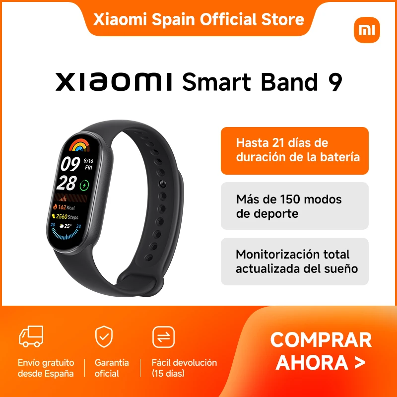 Oficial|Xiaomi smart Band 9, Has