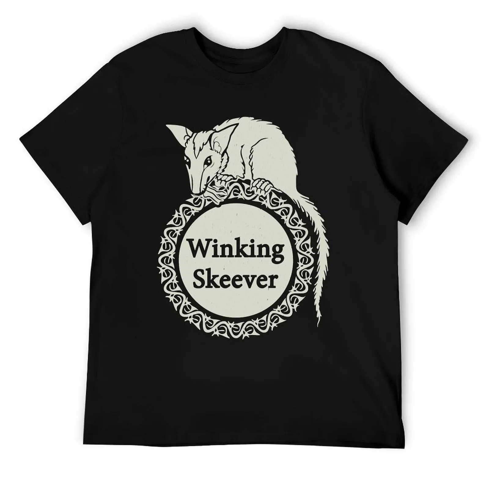 

Футболка Winking Skeever, мужские футболки для мужчин, мужская футболка из 100% хлопка, футболка люксового бренда