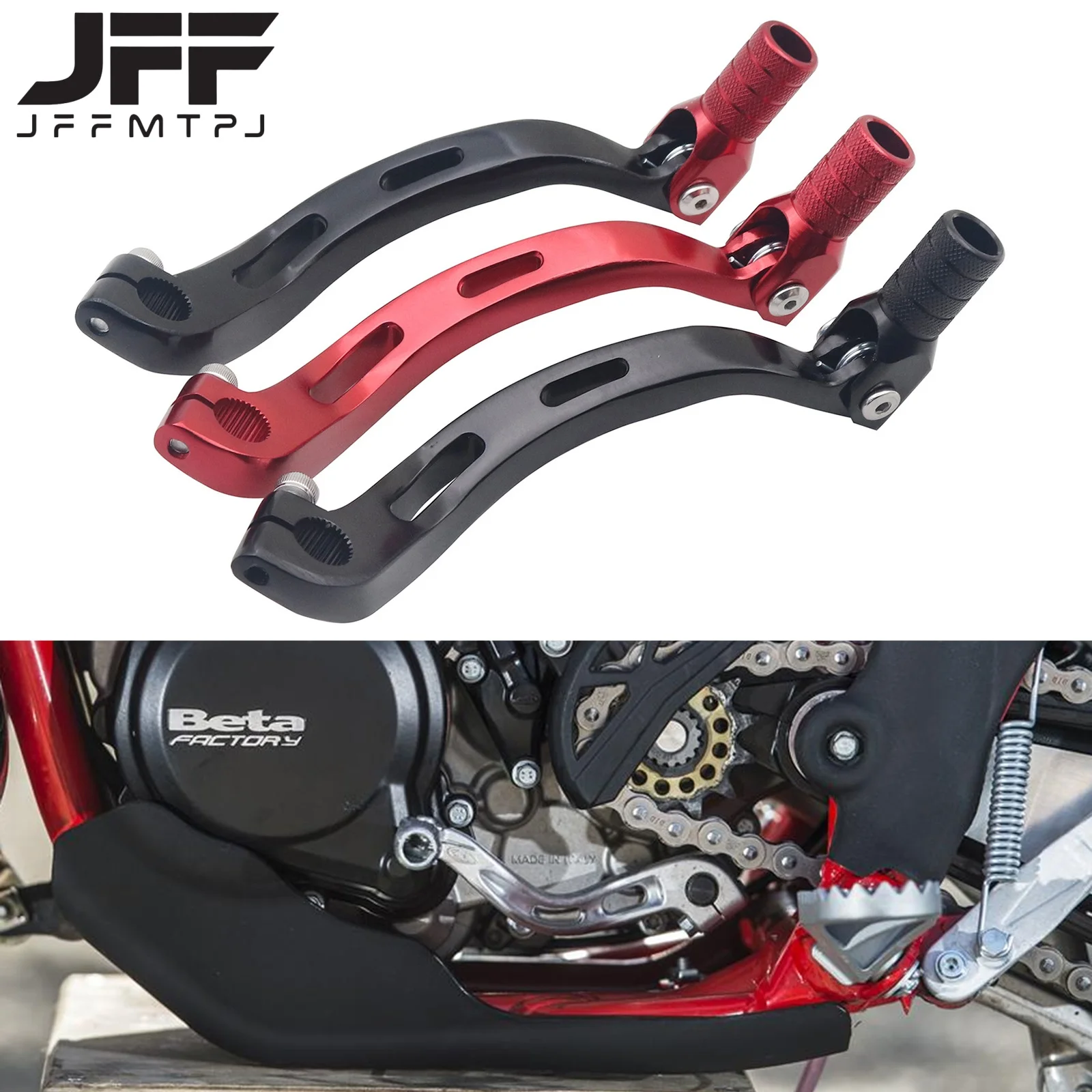Motocross CNC Gear Shifter Shift Lever For Honda BETA 250 300 350 390 400 430 450 480 498 500 RR Xtainer 2010-2019 Dirt Bike
