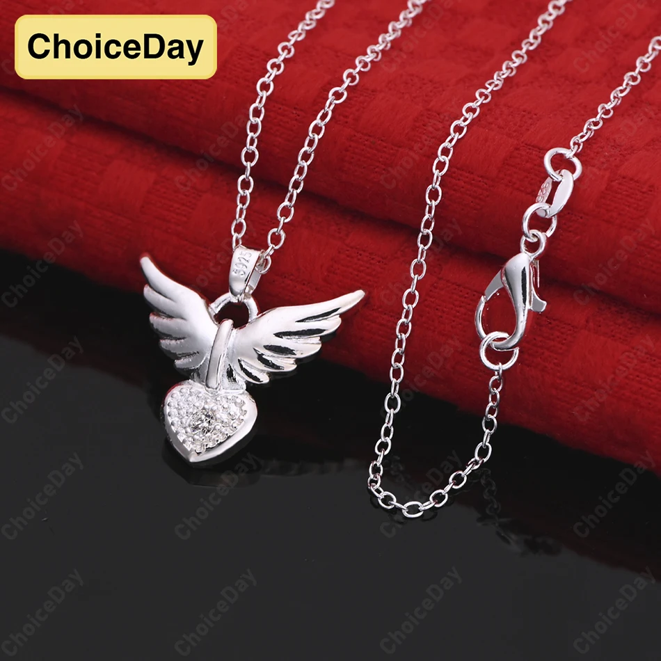 

ChoiceDay модное ожерелье из стерлингового серебра 925 пробы с изысканным кулоном в виде медведя, женские аксессуары, подарок для вечеринки, ювелирные изделия