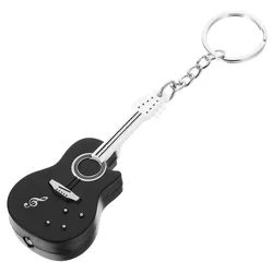 Guitar Keychain Car Chains Women for Keys Keyring Backpack Pendant Music Party Favor Instrument Purse Charms Decorative Rings