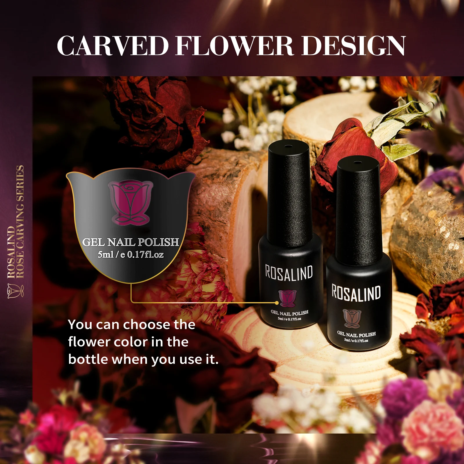 ROSALIND Mini Nagellack Gel Glänzende Farbe Set Gel Lacke Kits Nagellacke Hybrid Semi Permanent UV Gel 8/12/20 stücke Geschenk Kits