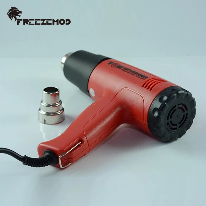 

FREEZEMOD Hot Air Gun for Bending PETG/Acrylic 1800W Second Gear Hard Tube Bender Water Cooler