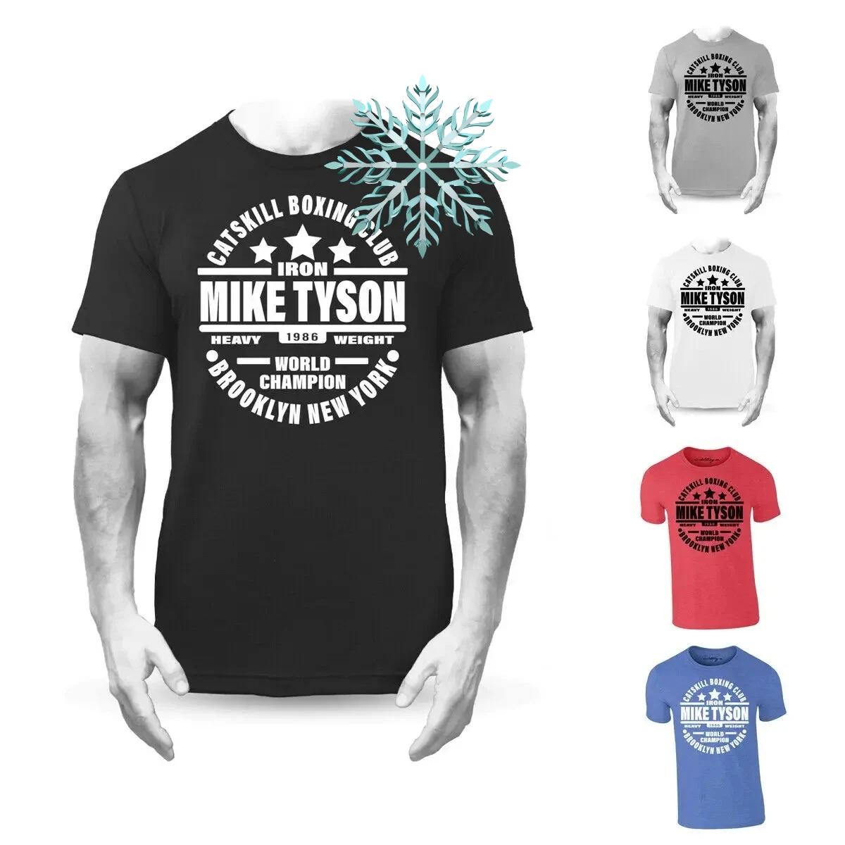 

Iron Mike Tyson Brooklyn Catskill Premium T-Shirt Boxing Club Men's Summer Cotton O-Neck Short Sleeve T Shirt New Size S-3XL