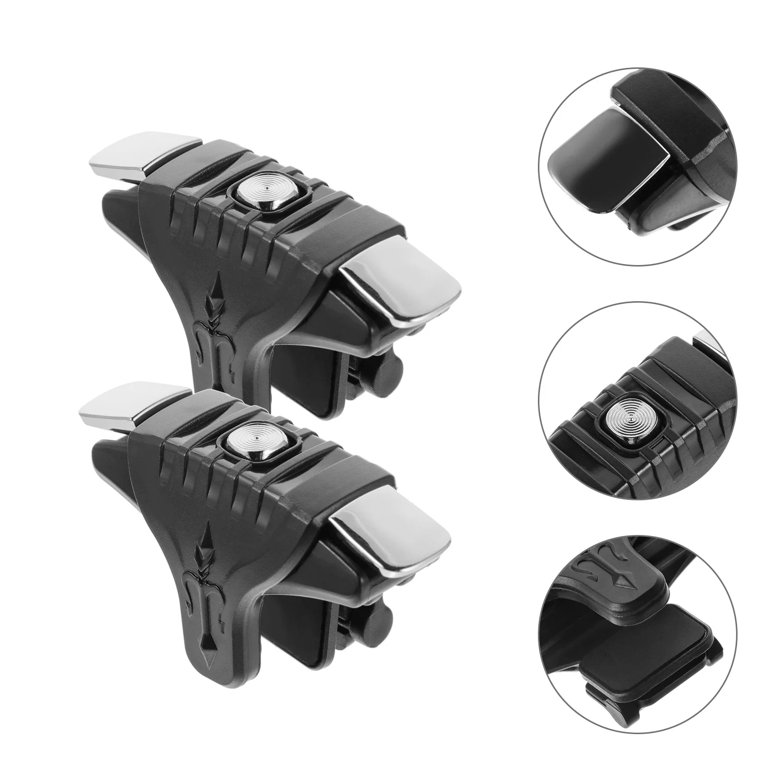 

1Pair Shooter Gamepad Practical Game Device Portable Game Trigger for Enhanced Gaming Experience Suitable for All Phones