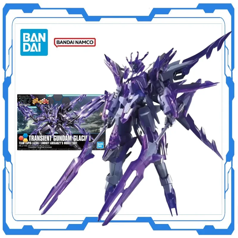 

Bandai Gundam HG 1/144 TRANSIENT Gundam GLACIER Original Action Anime Assembly Model Kit Genuine Figure Action Desktop Toys Gift