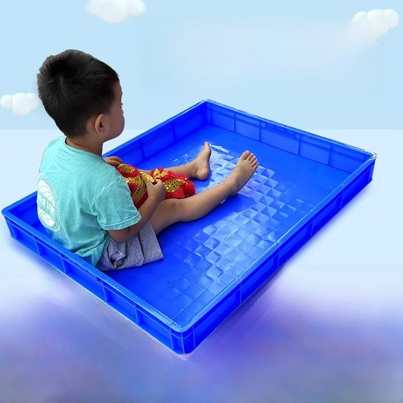 Thickened Extra Large Plastic Shallow Tray Sandbox Plastic Box Long Turnover Box Bread Box Extra Shallow Tray