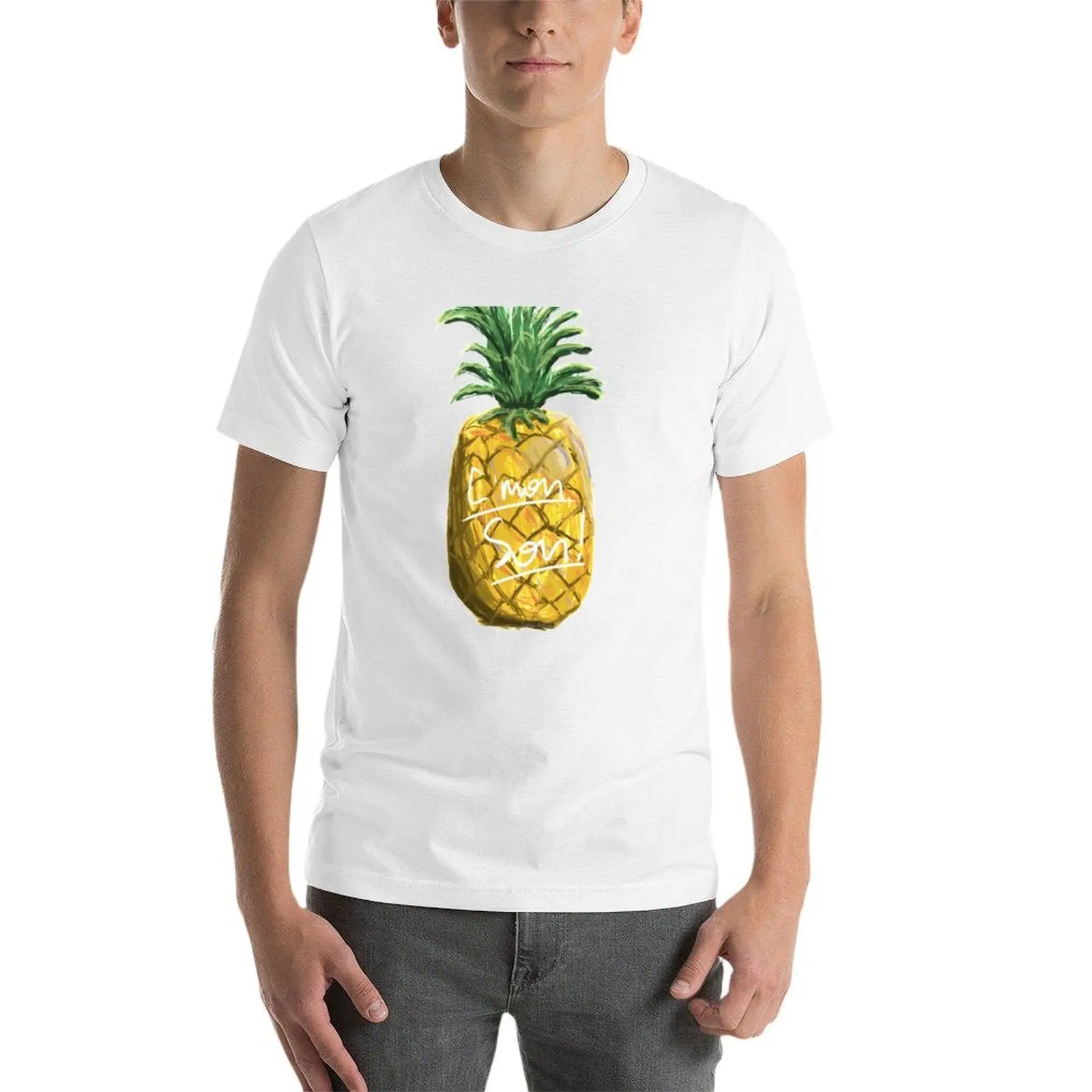 ابن سيمون! تي شيرت Psych TV Show Art Gift Shawn and Gus تي شيرت جرافيك للرجال تي شيرت قطني للرجال #4