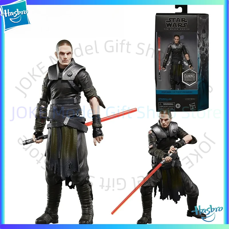 

Hasbro The Black Series Starkiller Star Wars Force Unleashed 16Cm Anime Original Action Figure Model Toy Gift Collection