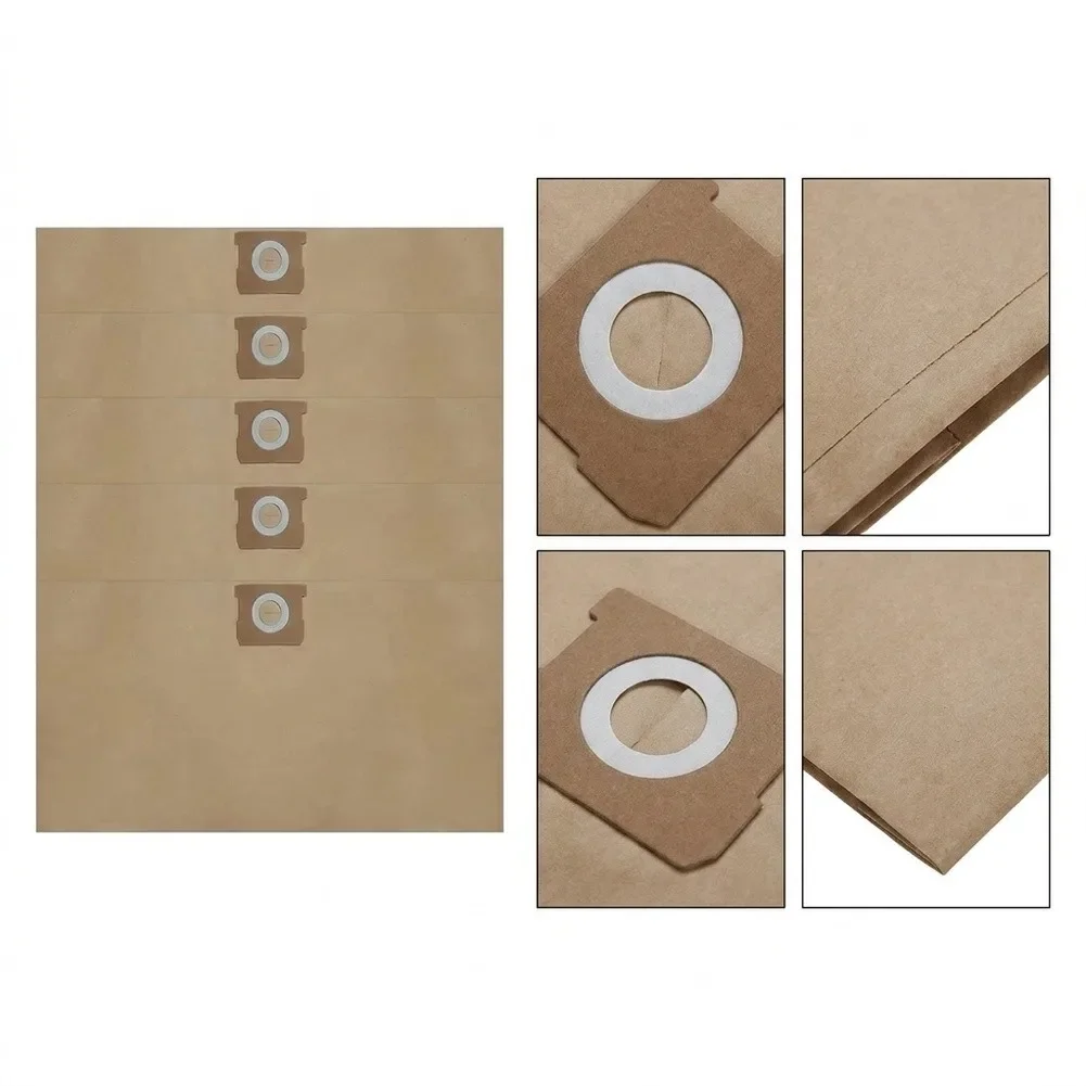 5 Dust Bags Compatible with For DXVA19-4104 Vacuum Cleaner to Ongoing Performance and Minimized Airborne Particles
