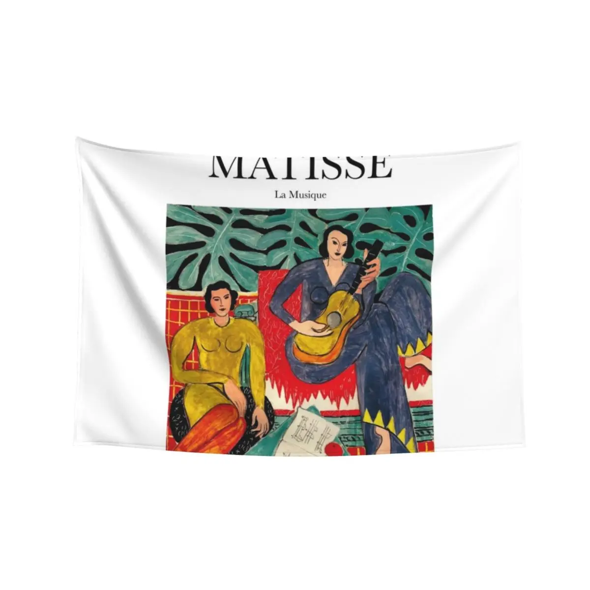 

Matisse - La Musique Tapestry Room Design Wall Hanging Wall Bedrooms Decorations Room Decorator Tapestry