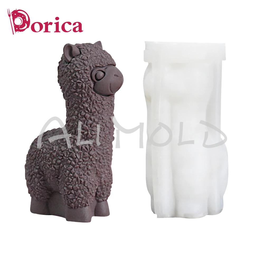 3D Alpaca Silicone …