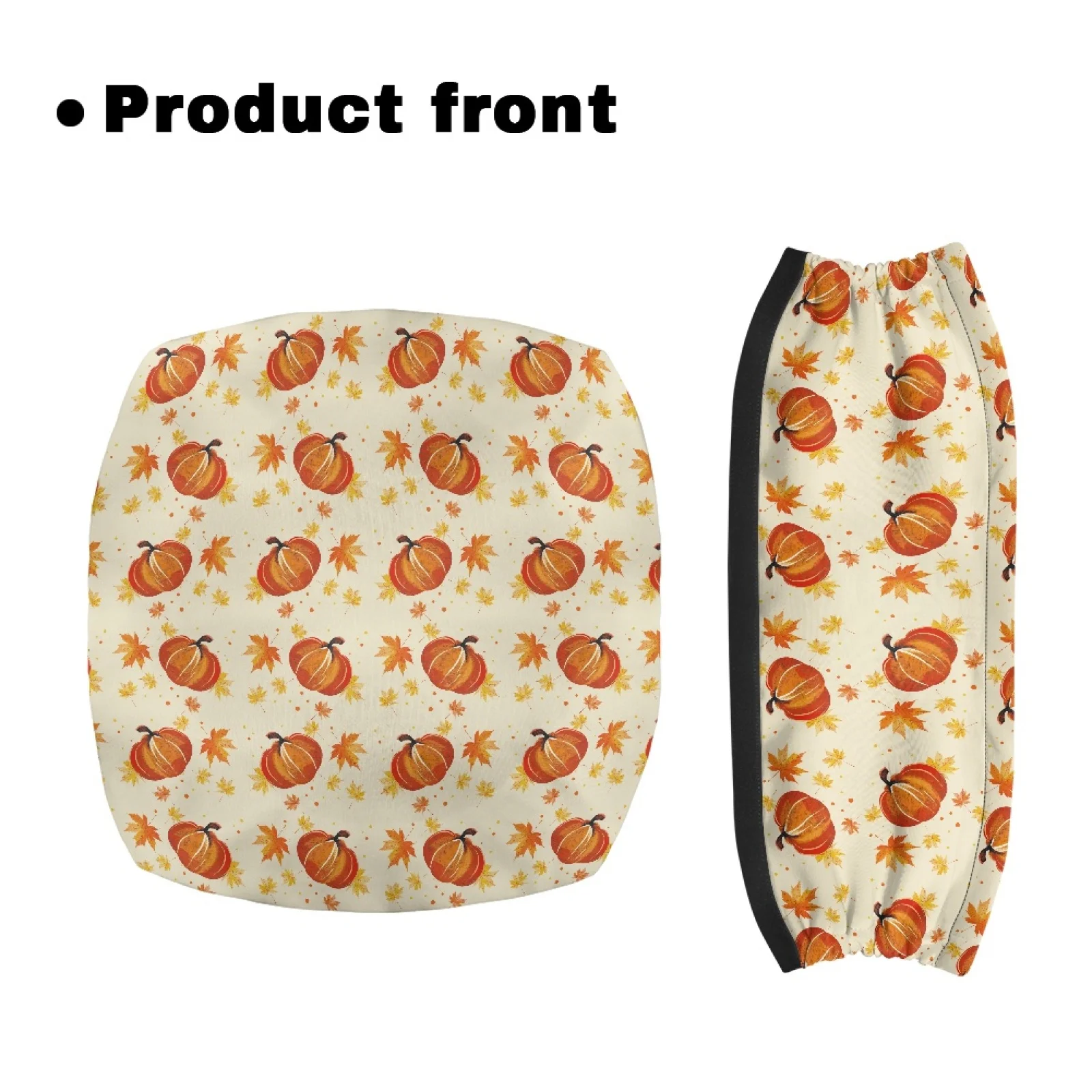 Coloranimal Pumpkin 2 Pieces Walker Seat Cover for Seniors Rollator Seat Cover Set 2026 New view 2