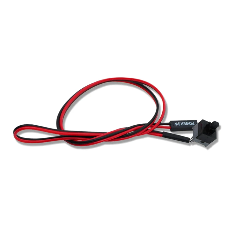 Computer Power Reset Switch Cable Supply PC Motherboard Cable And Button Switch Replace Broken Power Switch Cable