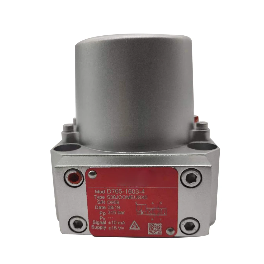 D765 1603-4 D791-4028 D792-4005/4012/4013/4023 D952-5017-10 a Full Range of Hydraulic Servo Valves Are Available