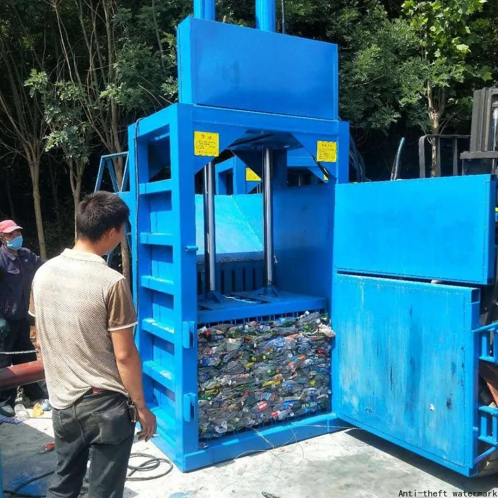 

2026 Hot SellingFilm Waste Carton Compression Plastic Bottle Can Press Hydraulic Press Baler