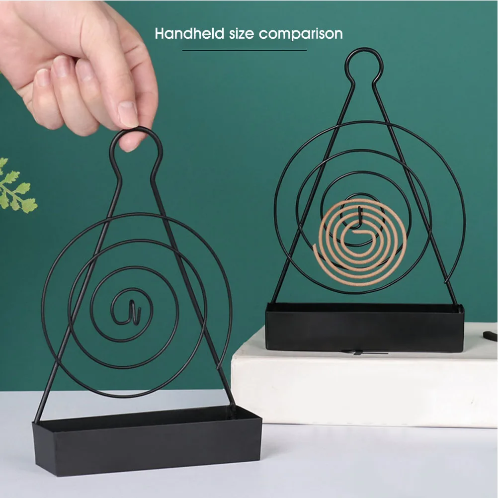 

Spiral Mosquito Coil Holder Iron Mosquito Coil Frame Insect Repellent Incense Rack