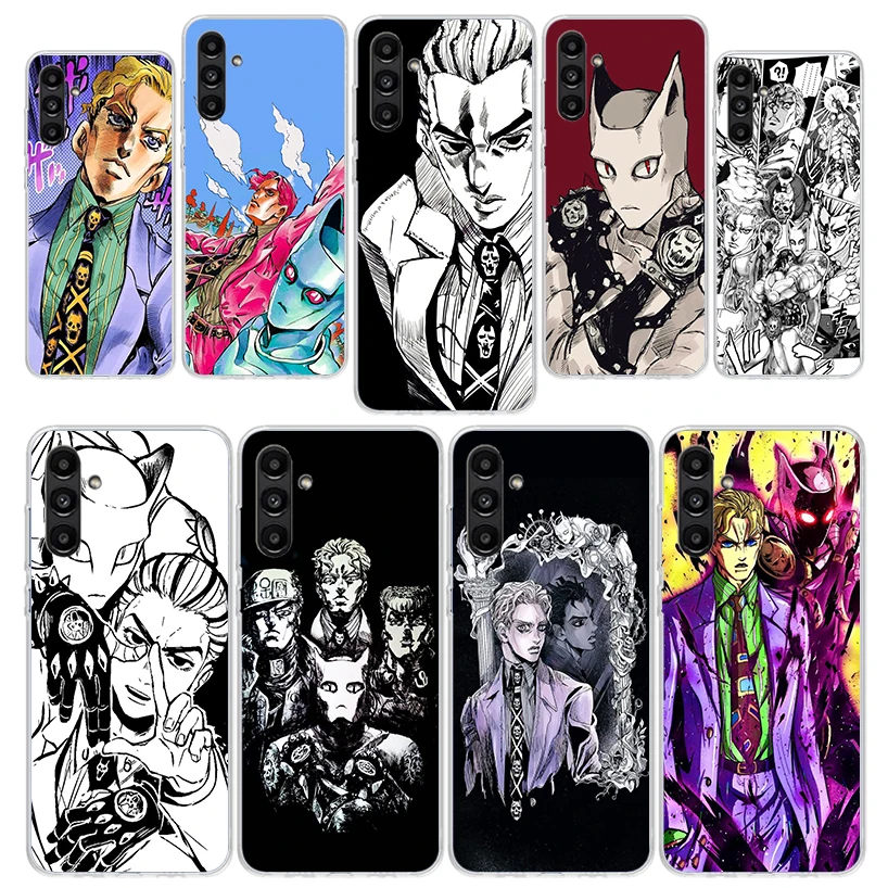 Чехол для телефона JoJo Kira Yoshikage Killer Queen для Samsung Galaxy A16 A15 A14 A13 A26 A25 A24 A23 A56 A55 A54 A53 A36 A35 A34